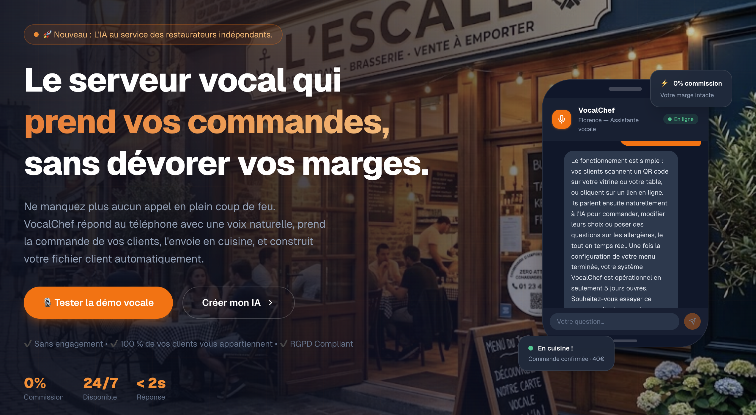 VocalChef — مساعد صوتي للمطاعم
